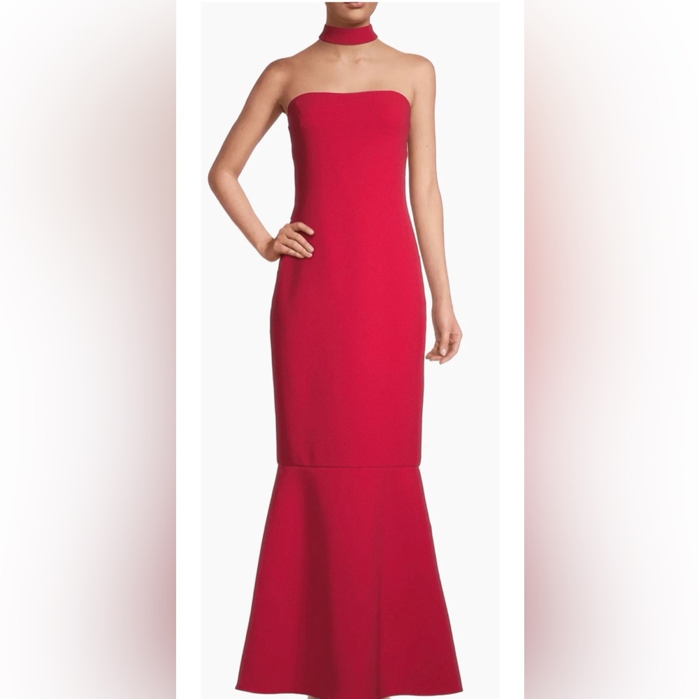 Brand New Elegant Red Liv Foster Sleeveless Dress